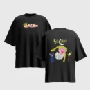 Sailor Moon Anime Graphic Printed Unisex Oversized T-shirt