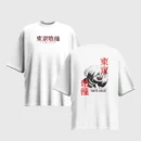 Tokyo Ghoul Anime Graphic Printed Unisex Oversized T-shirt