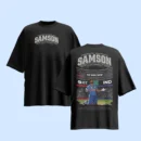 Samson Graphic Printed Unisex Oversized T-shirt