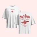 Champions 25-26: Arsenal Printed Unisex Oversized T-shirt